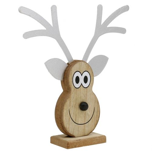 Product Moose head standing to stand 18cm x 16cm 3pcs