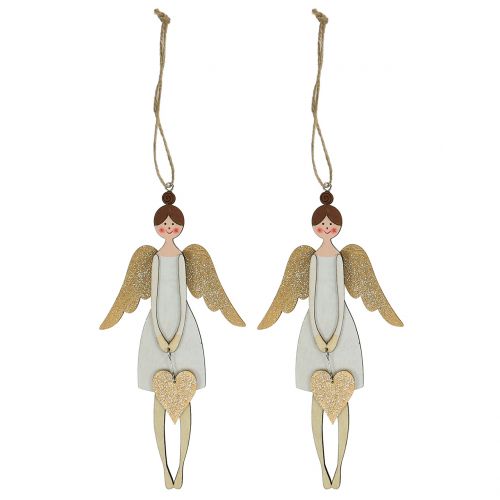 Floristik24 Angel Cream for Hanging 20.5cm 4 pcs