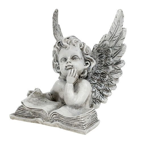 Floristik24 Angel with book 14,5cm 1 pc