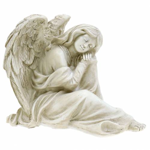 Decorative angel sitting 19cm x 13.5cm H15cm