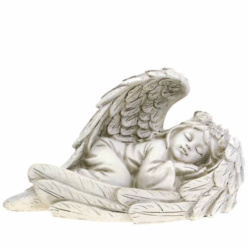 Floristik24 Decoration angel sleeping 18cm x 8cm x 10cm