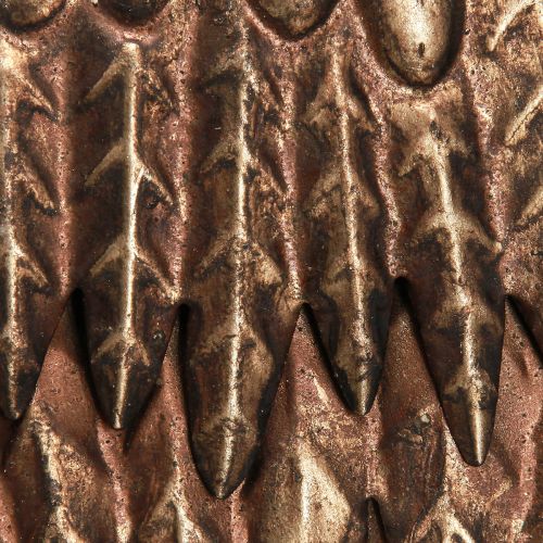 Floristik24 Angel wings for hanging metal antique look gold 24×37cm