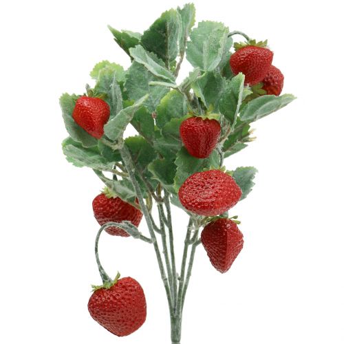 Floristik24 Artificial strawberry pick red L30cm