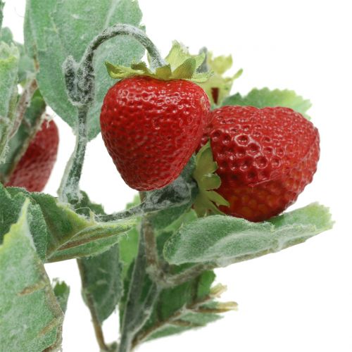 Product Artificial strawberry pick red L30cm