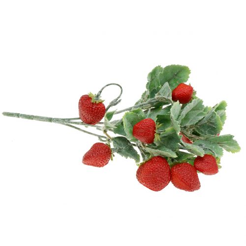 Floristik24 Artificial strawberry pick red L30cm