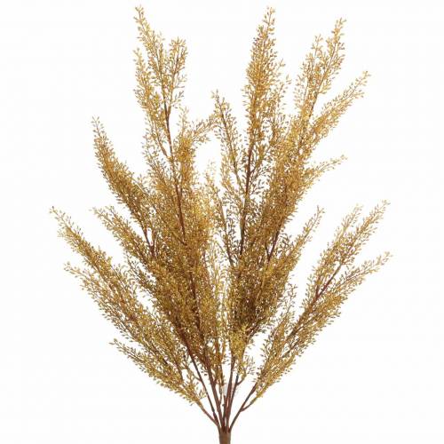 Floristik24 Decorative heather branch, heather yellow, brown H50cm