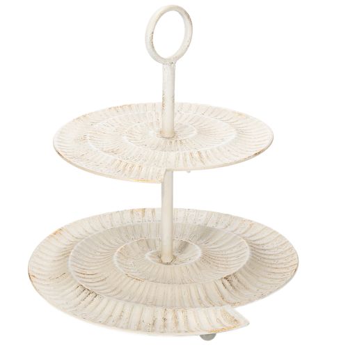Floristik24 Tiered dessert platter for stylish occasions in the living room or kitchen, 39cm