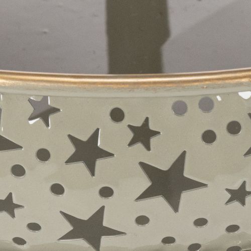 Two-Tier Metal Stand with Star