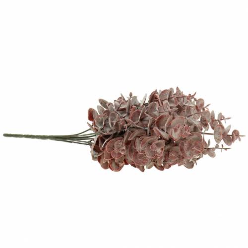 Floristik24 Eucalyptus artificial Burgundy 32cm Artificial plant like real!