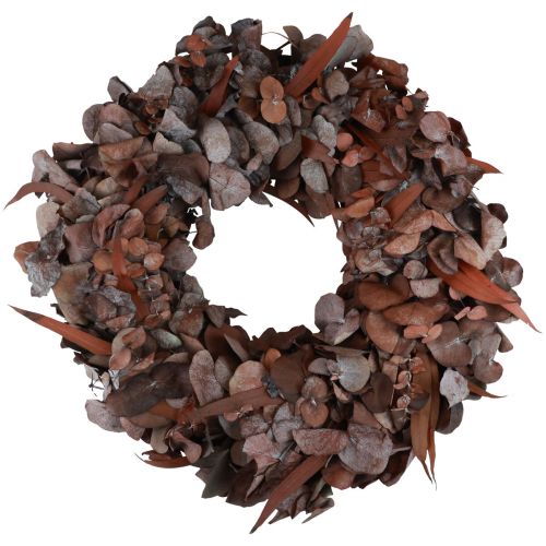 Eucalyptus Wreath Natural Eucalyptus Wreath Preserved Red Ø33cm