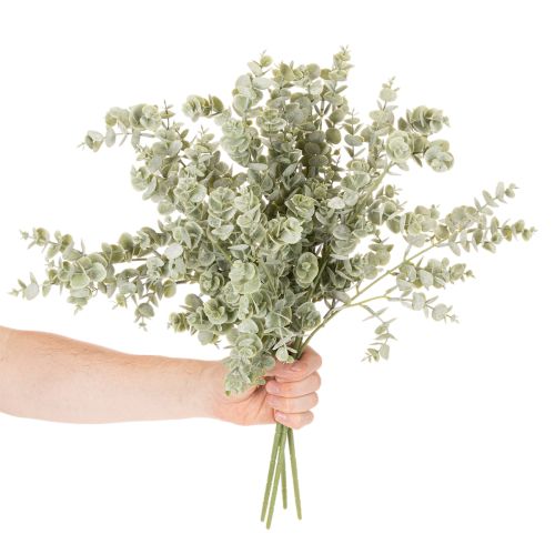 Artificial Eucalyptus Branches Decorative Stems 49cm Green Set of 4 | Floristik24.co.uk