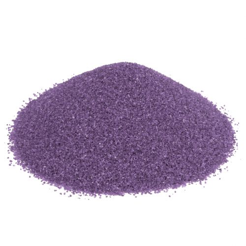 Floristik24 Color sand 0.5mm eggplant 2kg