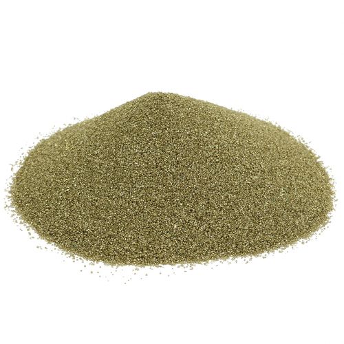 Floristik24 Color sand 0.5mm yellow gold 2kg