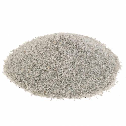 Floristik24 Color sand 0.1 - 0.5mm gray 2kg