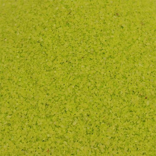 Floristik24 Color sand 0.1mm - 0.5mm apple green 2kg