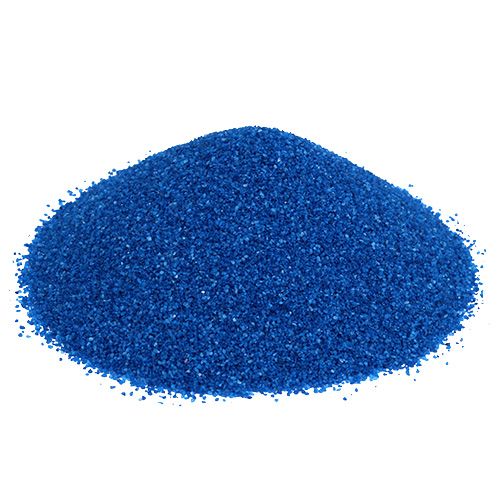 Floristik24 Colored sand 0.5mm dark blue 2kg