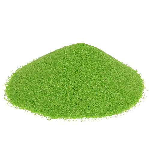 Product Color sand 0.1mm - 0.5mm green 2kg