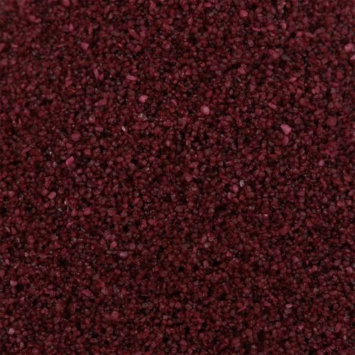 Product Colored sand 0.5mm burgundy 2kg