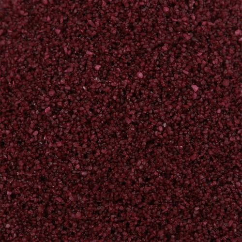 Product Colored sand 0.5mm burgundy 2kg