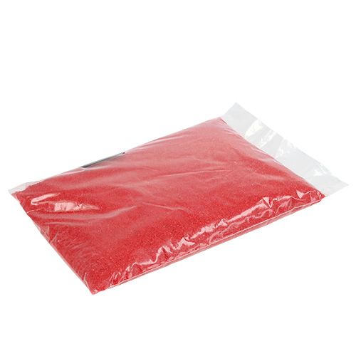 Floristik24 Color sand 0.5mm red 2kg