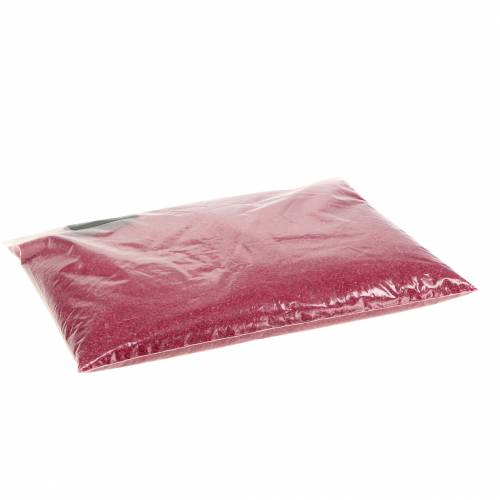 Floristik24 Color sand 0.5mm fuchsia 2kg