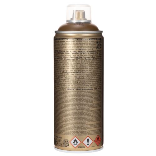 Spray Paint Can for Craft and Decoration Montana Gold Brown 400ml | Floristik24.co.uk
