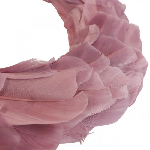 Floristik24 Spring wreath old pink wreath for hanging door wreath Ø20cm 3pcs