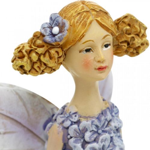 Floristik24 Flower fairies, spring decoration, flower elves violet H19/19.5cm set of 2