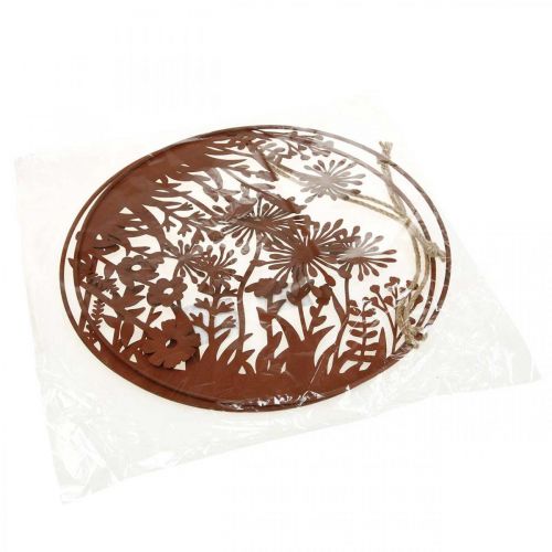 Product Window decoration spring hanging decoration metal flower decoration Ø30cm 2 pieces