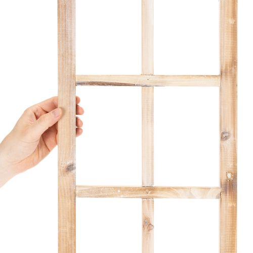 ProductName  
Rustic Wooden Window Frame for Wall Decoration – 100cm  

/ProductName  

ProductDescription  
<h2>Rustic Wooden Window Frame for Creative Wall Decoration</h2>  

<p>This rustic wooden window frame is an elegant decorative piece crafted from | Floristik24.co.uk