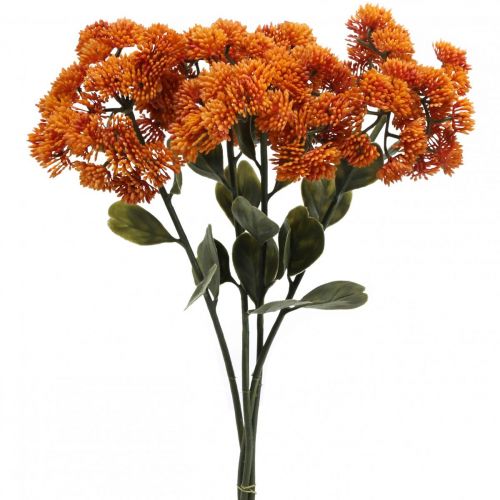 Stonecrop Orange Sedum Stonecrop artificial flowers H48cm 4pcs