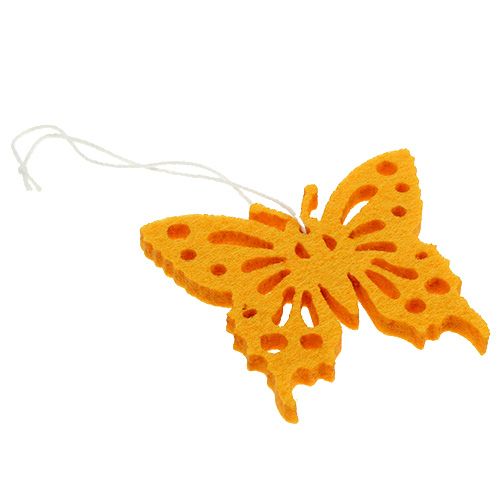 Floristik24 Felt butterflies for hanging 32pcs