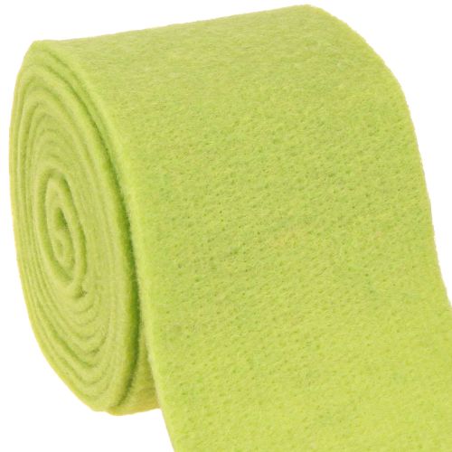 Floristik24 Felt Ribbon 15cm x 5m Green