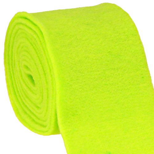 Floristik24 Felt Ribbon 15cm x 5m Green