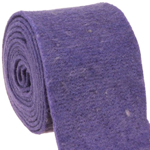 Floristik24 Felt ribbon 15cm x 5m purple
