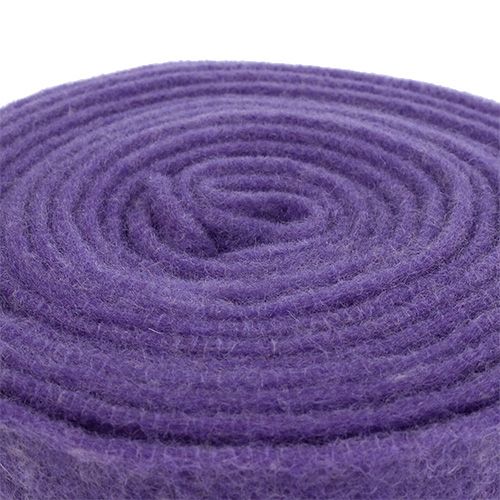 Product Felt ribbon 15cm x 5m purple