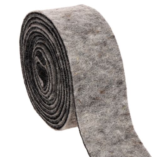 ProductName100% Wool Felt Pot Wrap Ribbon, 7.5 cm Wide, 5 m Roll, Grey and Black for Home Decor/ProductName
ProductDescription<h2>Grey and Black Wool Felt Pot Wrap for Home Decoration</h2>
<p>This roll of pot wrap is made from 100% wool felt and has a two