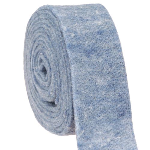 Felt Ribbon Blue 7.5cm 5m