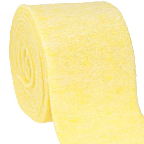 Product Felt Ribbon Light Yellow 15cm 5m