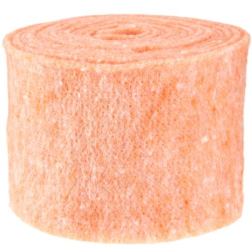 Product Felt ribbon orange 15cm 5m