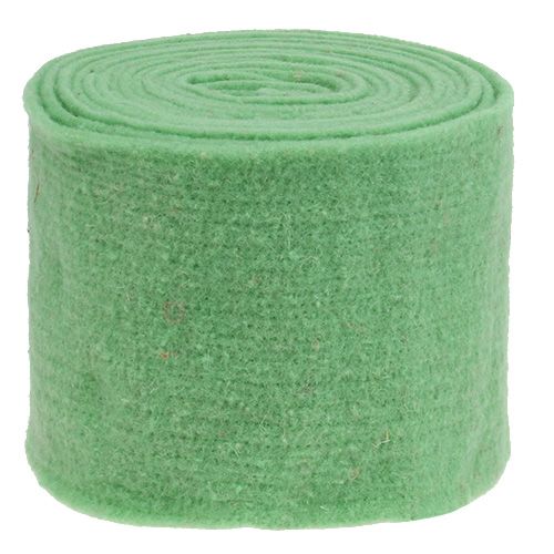 Product Felt Ribbon Pot Ribbon Light Green 15cm 5m