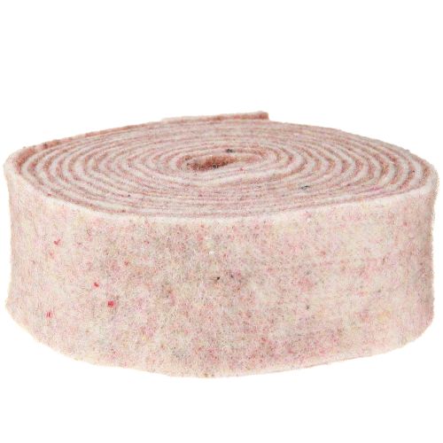 Product Felt ribbon wool ribbon decorative fabric brown beige wool felt 7.5cm 5m