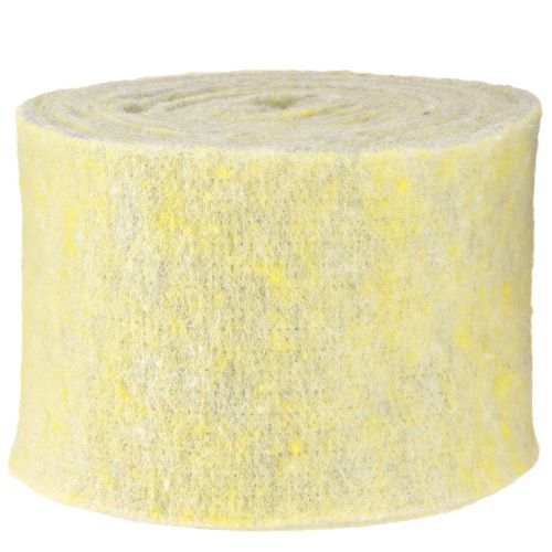 Product Felt ribbon wool ribbon pot ribbon decorative ribbon gray yellow 15cm 5m
