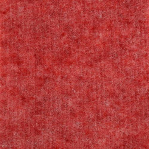 Floristik24 Felt tape, pot tape, wool felt red, white mottled 15cm 5m