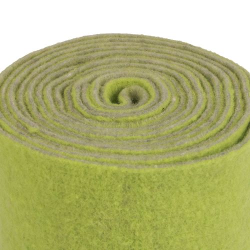 Product Felt ribbon wool ribbon felt roll decorative ribbon green gray 15cm 5m