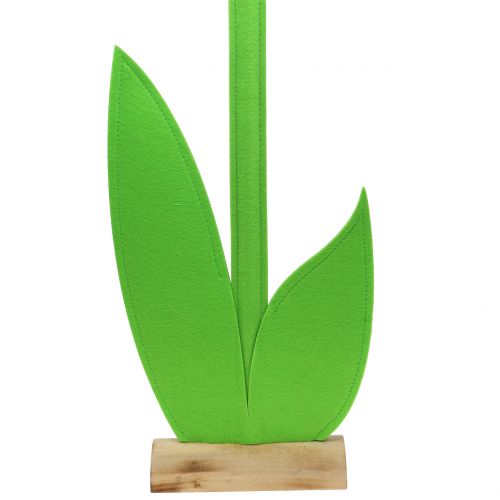 Floristik24 Felt flower orange 87cm