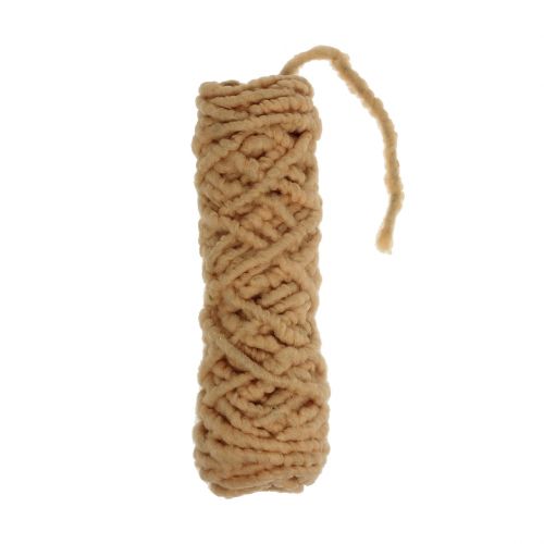Floristik24 Felt cord Velcro Mirabell 25m nature