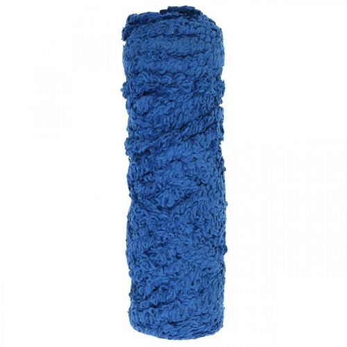 Product Felt cord fleece Mirabell ringed blue 35m
