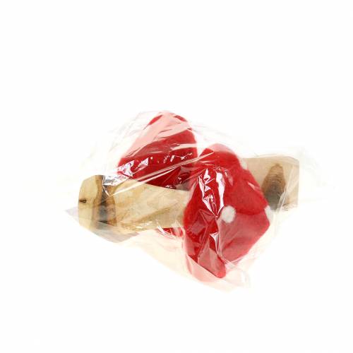 Floristik24 Fly Agaric Autumn Deco Red H13,5cm 2pcs