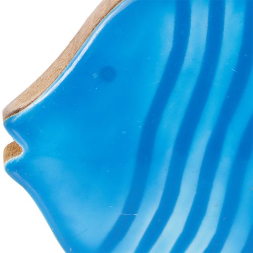 Product Wooden fish figurine, maritime decoration, handmade table decoration for living room, 22cm